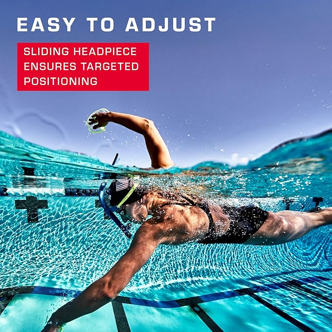 TYR Ultralite Elite Swim Snorkel - Adult Snorkeling Gear for Swimming Training - Ultra-Lightweight and Comfortable for Body Alignment Exercises-StrideForce Fitness