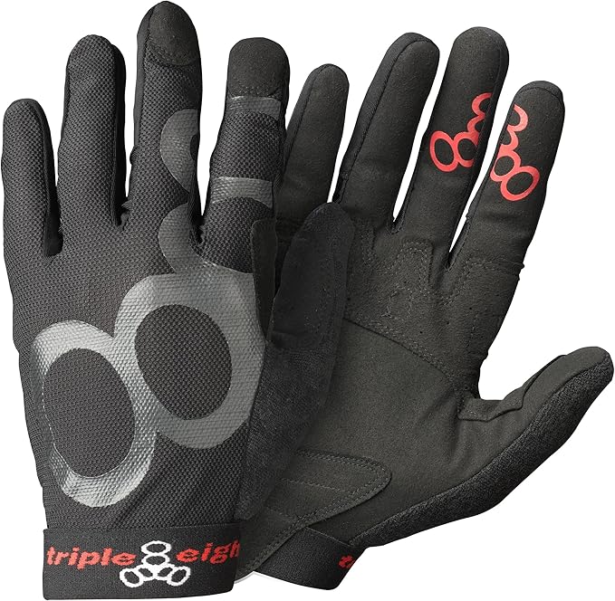 Triple Eight Exoskin Protective Gloves – Ideal for BMX and Mountain Biking-StrideForce Fitness