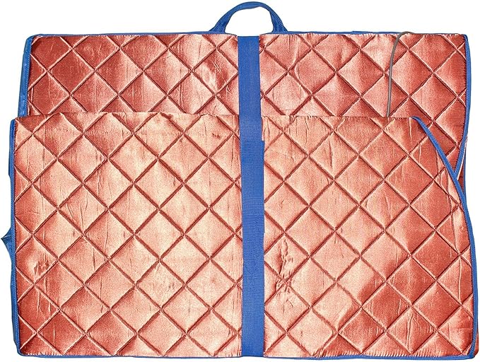 Infrared Sauna, Low EMF Negative Ion Portable Indoor Sauna with Chair and Heated Footpad, Copper, Large-StrideForce Fitness