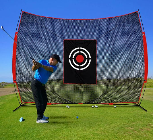 Golf Practice Hitting Nets for Backyard Driving Indoor Use Heavy Duty Practice Golf Driving Pitching Nets for Backyard-StrideForce Fitness