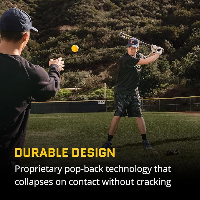 SKLZ Youth Baseball Tees: Boost Young Players' Swing with Durable, Adjustable Training Equipment - Perfect for Developing Skills and Confidence-StrideForce Fitness