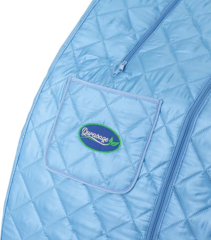 Durasage Portable Personal Steam Sauna for Home – Foldable Full Body Spa Tent with 800W Steam Generator, 60-Min Timer, Chair Included for Relaxation & Wellness-StrideForce Fitness