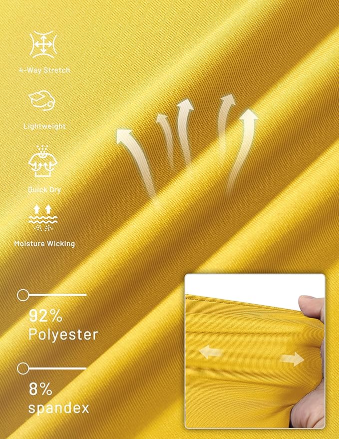 MIER Men's Dry Fit Workout T-Shirts Athletic Running Tee Short Sleeve Crew Neck Gym Tops, Polyester, Moisture Wicking-StrideForce Fitness