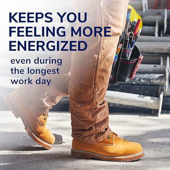 Dr. Scholl's Work All-Day Superior Comfort Insoles with Massaging Gel - Designed for Men & Women with Hard-Working Feet, Eliminates Sore Muscles and Tired Legs, Arch Support Inserts with Odor Control-StrideForce Fitness