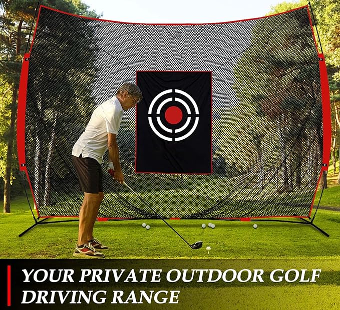 Golf Practice Hitting Nets for Backyard Driving Indoor Use Heavy Duty Practice Golf Driving Pitching Nets for Backyard-StrideForce Fitness