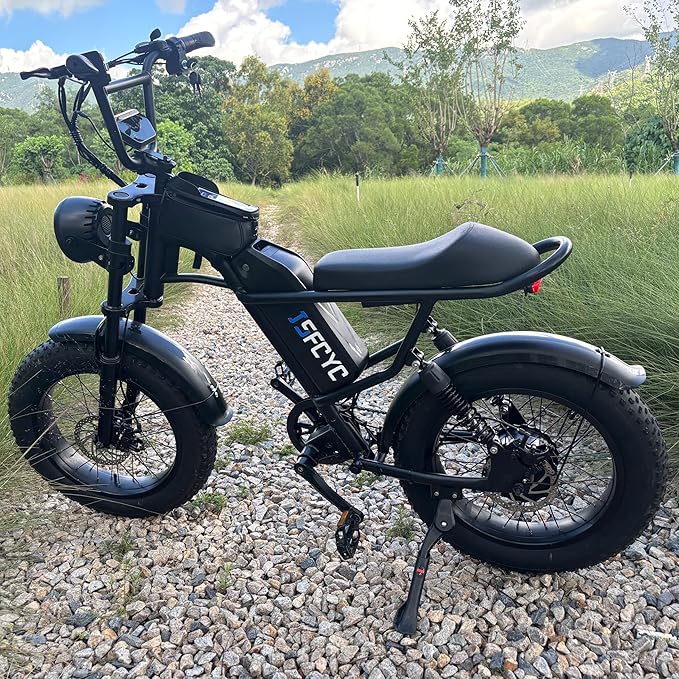 Electric Bikes for Adults,50-120Miles by Pas Ebikes,1000/15000W,720/1440WH E Dirt Bike,Shemano 7-Speed E Bikes,20'*4.0 Fat Tire Ebike,Dual Disc Brake Electric Motorcycle-StrideForce Fitness