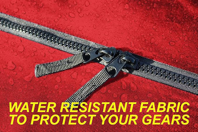 Fitdom 132L 36" Heavy Duty Extra Large Sports Gym Equipment Travel Duffel Bag W/Adjustable Shoulder & Compression Straps. Perfect for Soccer Baseball Basketball Hockey Football Team Coaches & More-StrideForce Fitness