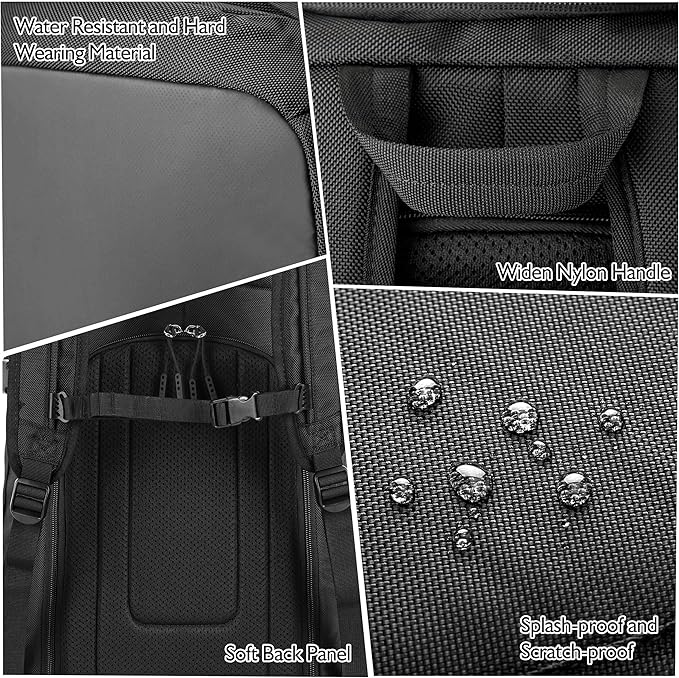 Unigear Ski Boot Bag Backpack for Helmet 50L/70L, Goggles, Gloves, Skis, Snowboard & Accessories (Black)-StrideForce Fitness