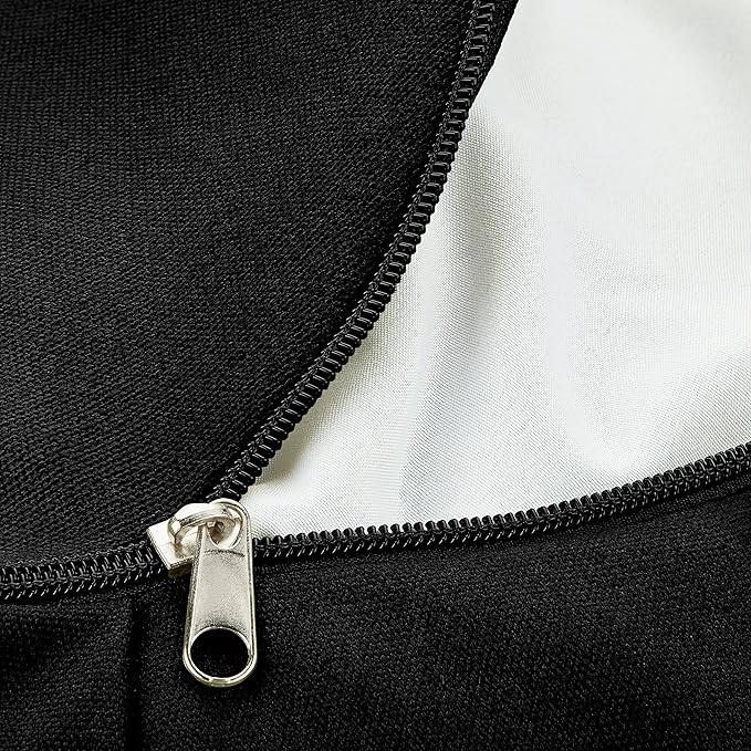 Retrospec Sedona Zafu Meditation Cushion Filled w/Buckwheat Hulls - Yoga Pillow for Meditation Practices - Machine Washable 100% Cotton Cover & Durable Carry Handle, Crescent, Black-StrideForce Fitness