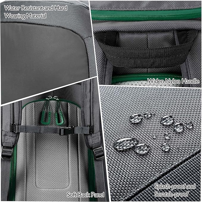 Unigear Ski Boot Bag Backpack for Helmet 50L/70L, Goggles, Gloves, Skis, Snowboard & Accessories (Gray)-StrideForce Fitness