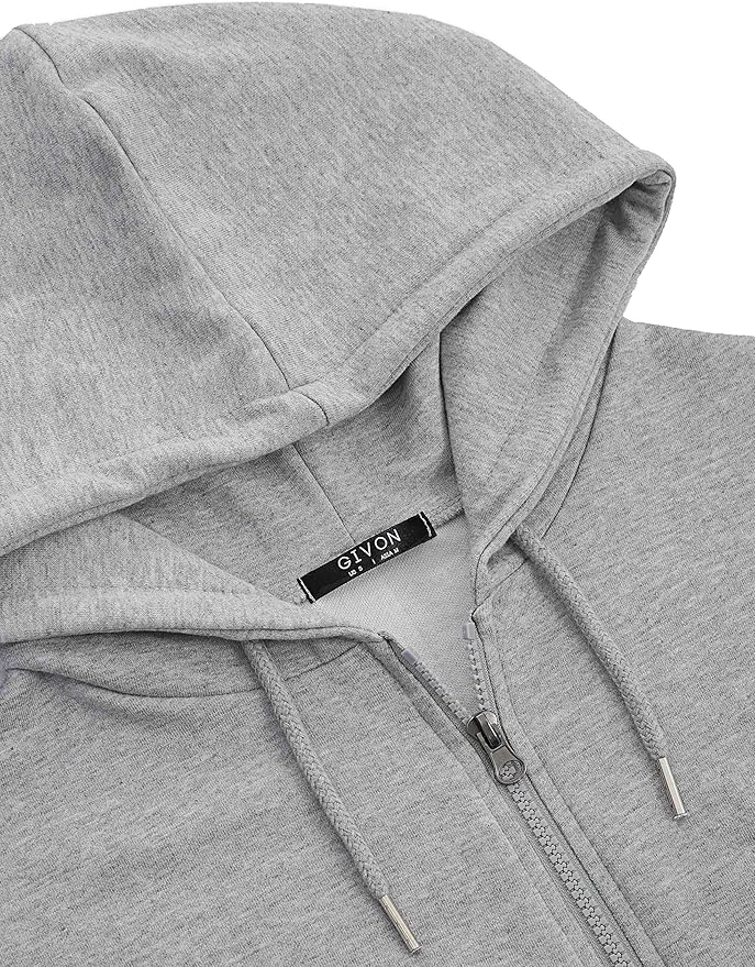 GIVON Women's Lightweight Hooded Vest Sleeveless 1/4 Zip Pullover Casual Hoodie Sweatshirt with Pockets