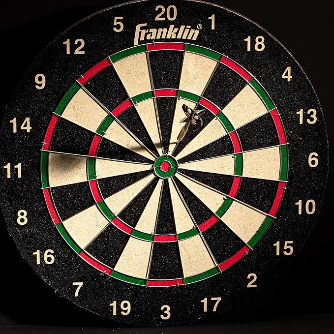Franklin Sports Professional Dartboard - 18" Regulation Size-StrideForce Fitness